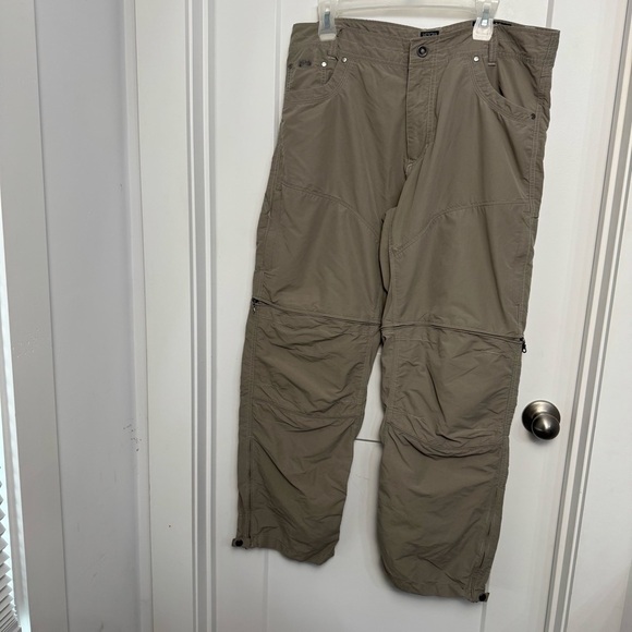 Kuhl Other - Kuhl Men's Liberator Convertible Pants 36X30 Activewear Outdoor Hiking Green Tan
